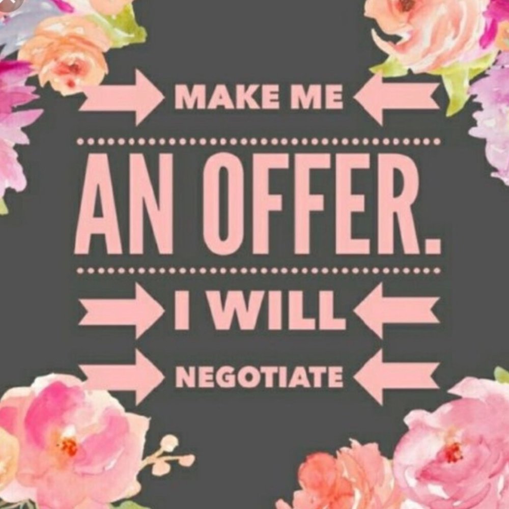 Offers welcome!